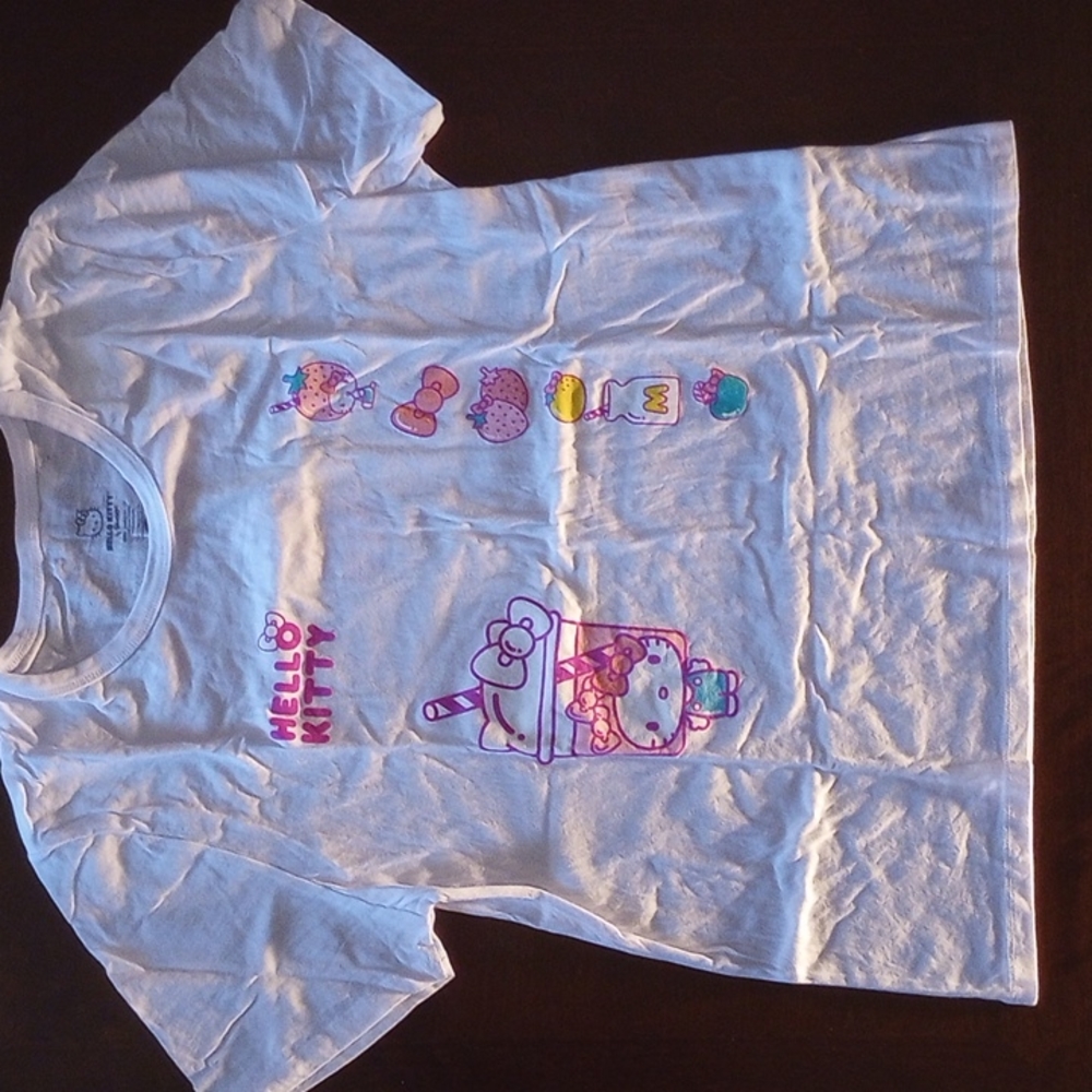 ♡🗝️ Sanrio Hello Kitty T-shirt Bubble Tea Theme